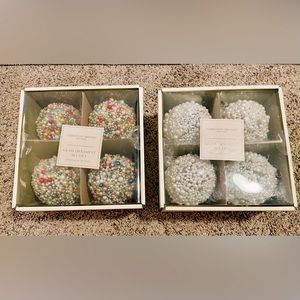 Christian Siriano Glass Ornaments